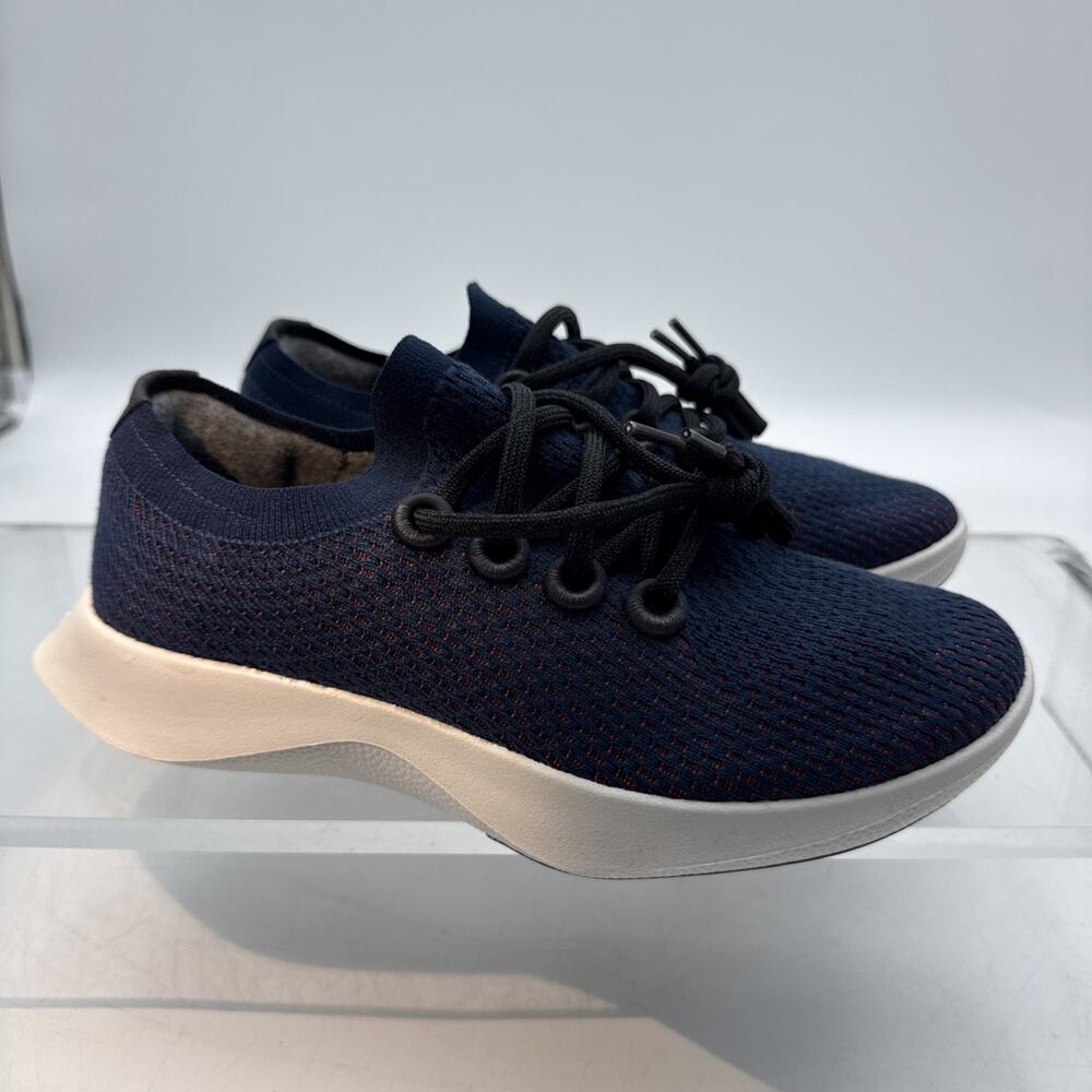 Allbirds Tree Dasher 2 Women’s Size 8 Blue & White Running Shoes Sneakers NWOB